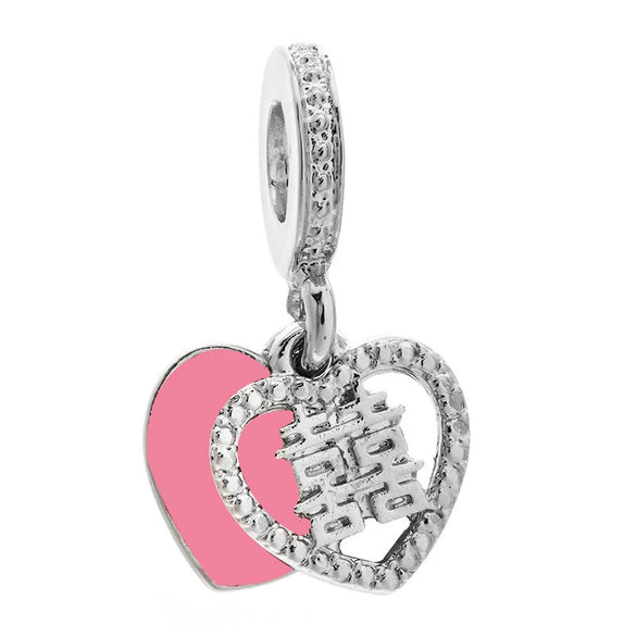 Pendant Metal Texture Love String Decoration Electroplated With Totem Pattern For Female