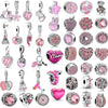 Pendant Metal Texture Love String Decoration Electroplated With Totem Pattern For Female