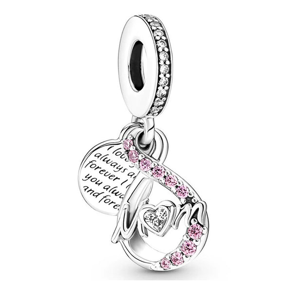 Pendant Metal Texture Love String Decoration Electroplated With Totem Pattern For Female