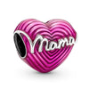 Pendant Metal Texture Love String Decoration Electroplated With Totem Pattern For Female