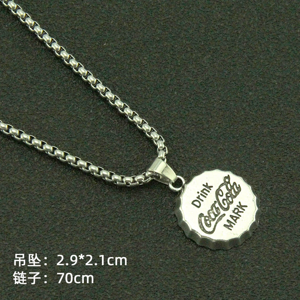 Pendant Necklace Alloy Animals Zodiac Electroplating Hipster Street Punk Style Clothing Accessories For Men And Women