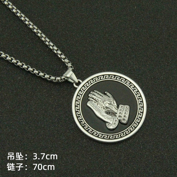 Pendant Necklace Alloy Animals Zodiac Electroplating Hipster Street Punk Style Clothing Accessories For Men And Women
