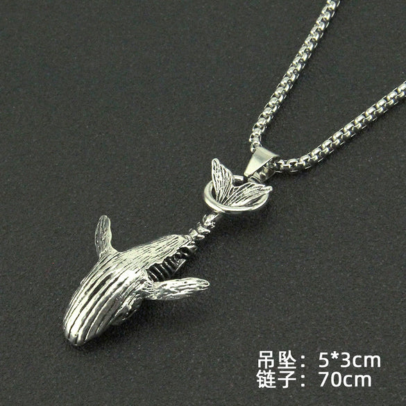 Pendant Necklace Alloy Animals Zodiac Electroplating Hipster Street Punk Style Clothing Accessories For Men And Women