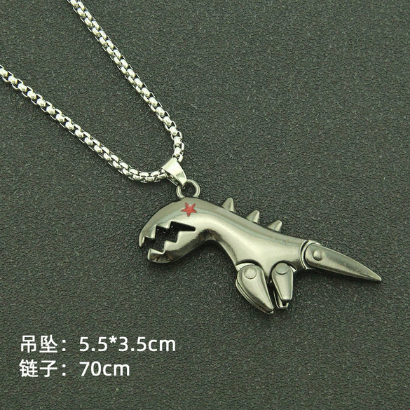 Pendant Necklace Alloy Animals Zodiac Electroplating Hipster Street Punk Style Clothing Accessories For Men And Women