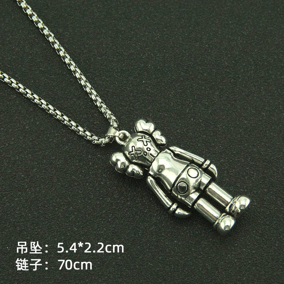 Pendant Necklace Alloy Animals Zodiac Electroplating Hipster Street Punk Style Clothing Accessories For Men And Women