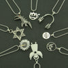 Pendant Necklace Alloy Animals Zodiac Electroplating Hipster Street Punk Style Clothing Accessories For Men And Women