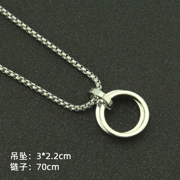 Pendant Necklace Alloy Animals Zodiac Electroplating Hipster Street Punk Style Clothing Accessories For Men And Women