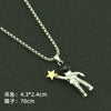 Pendant Necklace Alloy Animals Zodiac Electroplating Hipster Street Punk Style Clothing Accessories For Men And Women