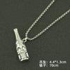Pendant Necklace Alloy Animals Zodiac Electroplating Hipster Street Punk Style Clothing Accessories For Men And Women