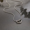 Pendant Necklace Alloy Heartshaped Electroplating For Women