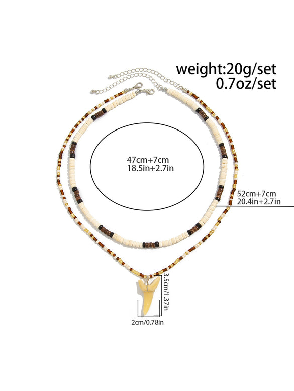 Pendant Necklace Alloy Plastic Geometric Handmade For Men