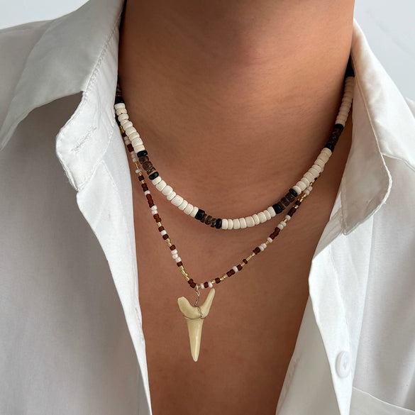 Pendant Necklace Alloy Plastic Geometric Handmade For Men