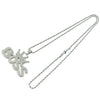 Pendant Necklace Alloy With Diamond And Letter Pattern Hiphop Style