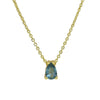 Pendant Necklace Brass Copper Dropshaped Electroplating December Birthstone Women's