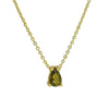 Pendant Necklace Brass Copper Dropshaped Electroplating December Birthstone Women's
