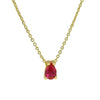 Pendant Necklace Brass Copper Dropshaped Electroplating December Birthstone Women's