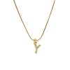 Pendant Necklace Brass Copper Microinlaid Zircon Electroplating Letters Numbers Text Style Ochain For Women