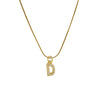 Pendant Necklace Brass Copper Microinlaid Zircon Electroplating Letters Numbers Text Style Ochain For Women