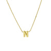 Pendant Necklace Brass Copper Ochain Electroplating Letters Numbers Text Style