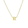 Pendant Necklace Brass Copper Ochain Electroplating Letters Numbers Text Style