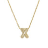 Pendant Necklace Brass Copper Ochain With Letters Numbers Text Electroplating