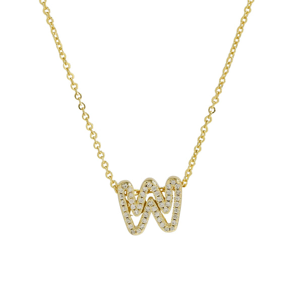 Pendant Necklace Brass Copper Ochain With Letters Numbers Text Electroplating