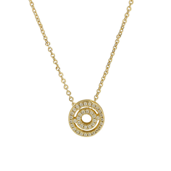 Pendant Necklace Brass Copper Ochain With Letters Numbers Text Electroplating