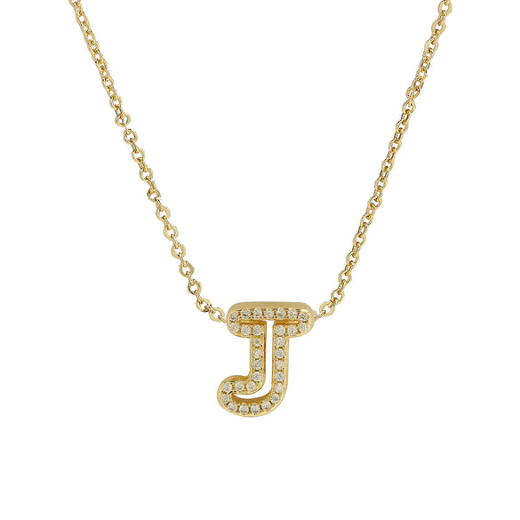 Pendant Necklace Brass Copper Ochain With Letters Numbers Text Electroplating