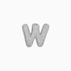 Pendant Necklace Brass Copper Zircon Balloon Bubble Chubby Alphabet Electroplating