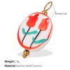 Pendant Necklace Ceramic 316L Stainless Steel Plated 18K Gold Marine Series Small Fish Starfish Shaped
