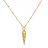Pendant Necklace Copper Artificial Crystal Geometric Style Furnace Vacuum Plating For Women