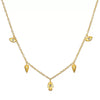 Pendant Necklace Copper Artificial Crystal Geometric Style Furnace Vacuum Plating For Women