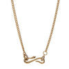 Pendant Necklace Copper Artificial Crystal Geometric Style Furnace Vacuum Plating For Women