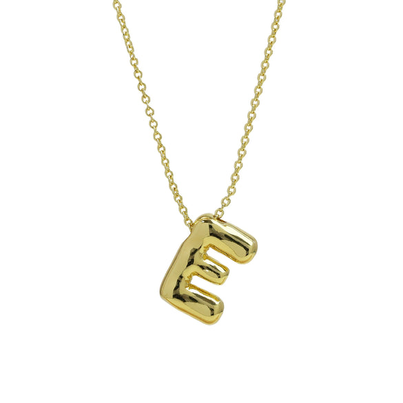 Pendant Necklace Copper Brass Electroplating Letters Numbers Text Design