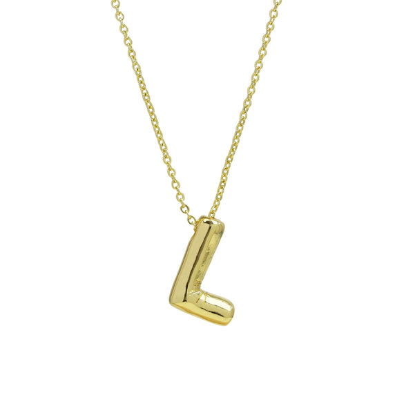 Pendant Necklace Copper Brass Electroplating Letters Numbers Text Design