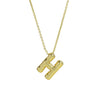 Pendant Necklace Copper Brass Electroplating Letters Numbers Text Design