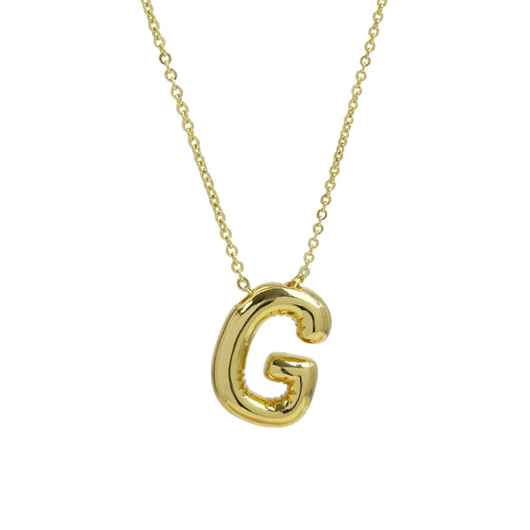 Pendant Necklace Copper Brass Electroplating Letters Numbers Text Design