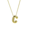 Pendant Necklace Copper Brass Electroplating Letters Numbers Text Design