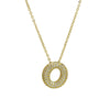 Pendant Necklace Copper Electroplated With Letter Pattern Balloon Bubble Shape