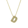 Pendant Necklace Copper Electroplated With Letter Pattern Balloon Bubble Shape
