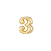 Pendant Necklace Copper Electroplated With Letters Numbers Text Pattern