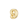Pendant Necklace Copper Electroplated With Letters Numbers Text Pattern