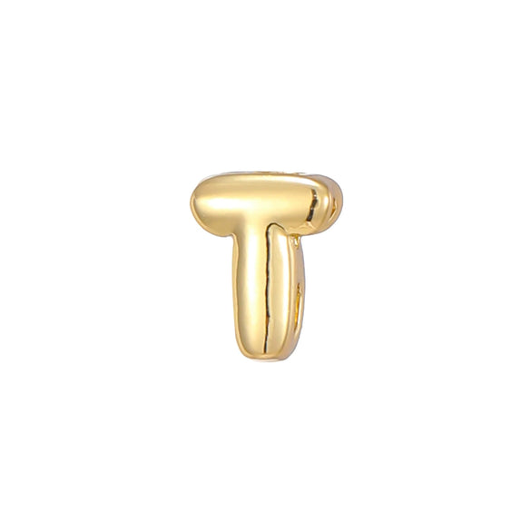 Pendant Necklace Copper Electroplated With Letters Numbers Text Pattern