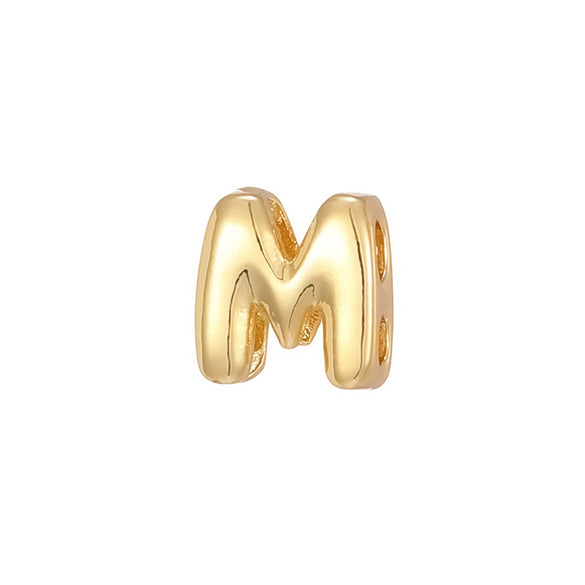 Pendant Necklace Copper Electroplated With Letters Numbers Text Pattern