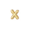 Pendant Necklace Copper Electroplated With Letters Numbers Text Pattern