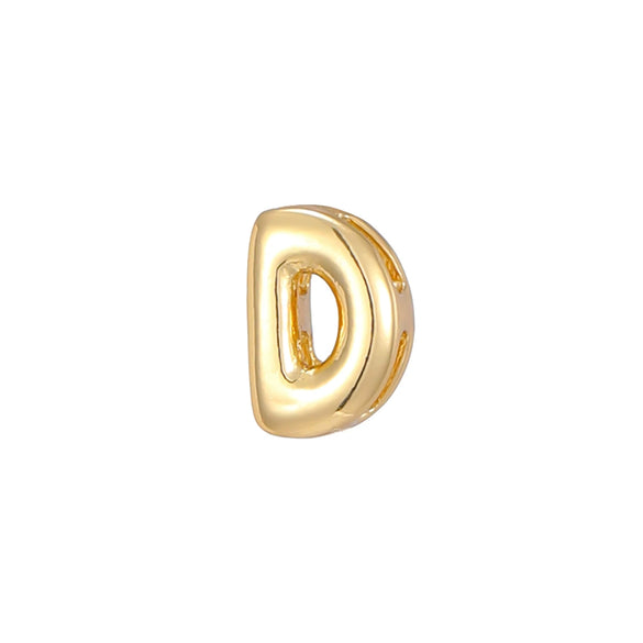Pendant Necklace Copper Electroplated With Letters Numbers Text Pattern