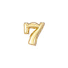 Pendant Necklace Copper Electroplated With Letters Numbers Text Pattern