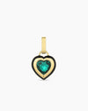 Pendant Necklace Copper Geometric Heart Shape Handmade Electroplating For Women