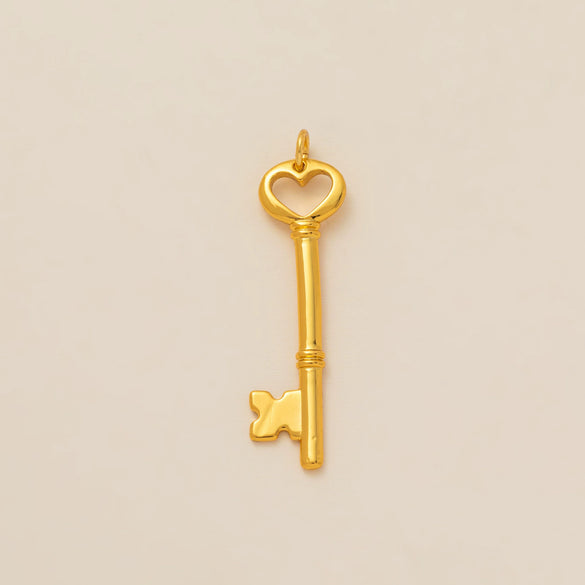 Pendant Necklace Copper Geometric Heart Shape Handmade Electroplating For Women
