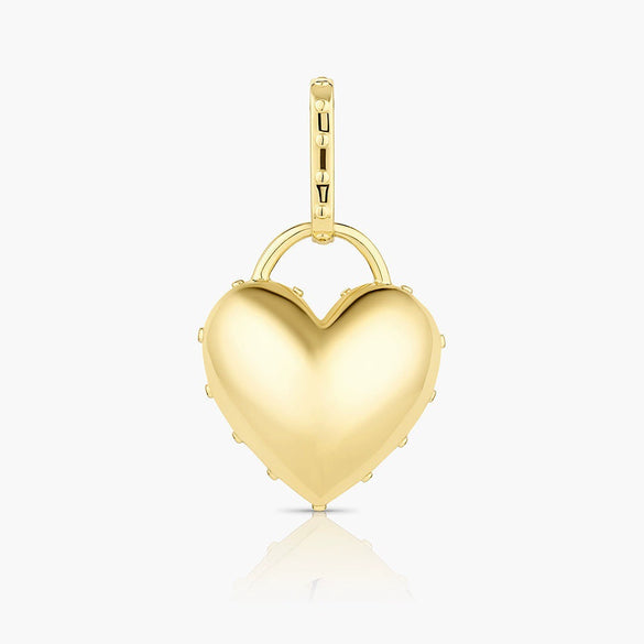 Pendant Necklace Copper Geometric Heart Shape Handmade Electroplating For Women
